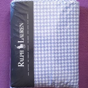 Ralph Lauren KING flat sheet NWT